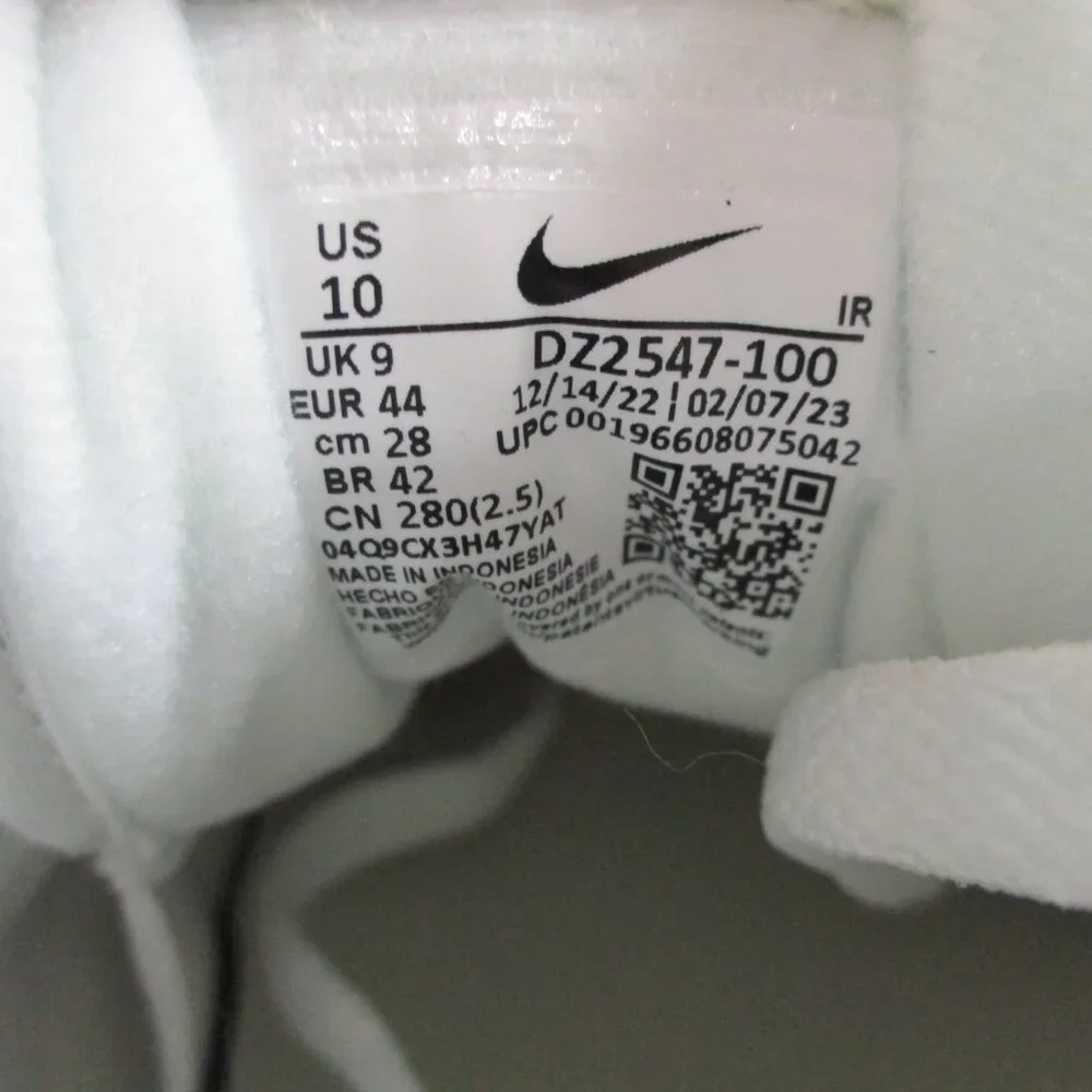 Nike Air Trainer 1 Chicago Split Sneakers Mens 10 White Red Mid SE Shoes - Picture 6 of 6